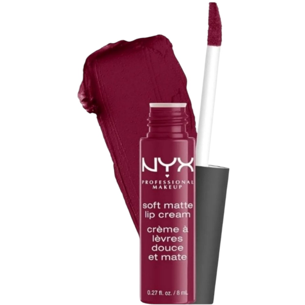 5 x NYX Soft Matte Lip Cream, Lightweight Liquid Lipstick - Copenhagen